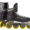 CCM Super Tacks 9350R Junior Roller Skates -Hockey Championship CCM SUPER TACKS 9350 JUNIOR INLINE ROLLER HOCKEY SKATES CCM Sports Replay Sports Excellence 1400x b1a5541e 7734 467a 961c cbe6deed9d54