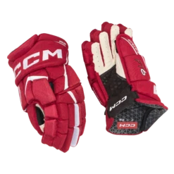 CCM JetSpeed FT6 Junior Hockey Gloves -Hockey Championship HGFT6 RDWH 03