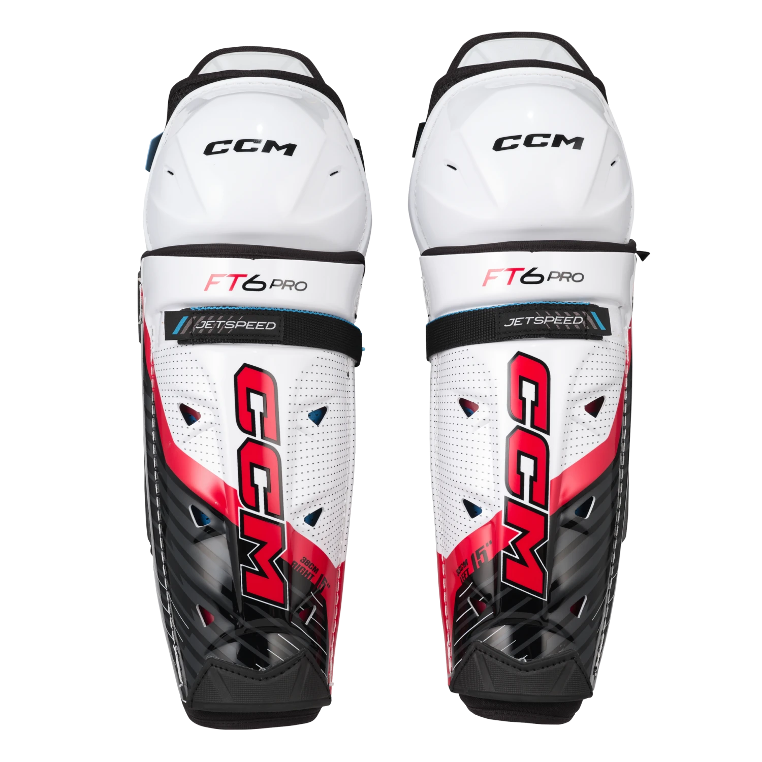 CCM JetSpeed FT6 Pro Senior Shin Guards 4 CCM JetSpeed FT6 Pro Senior Shin Guards - Image 2